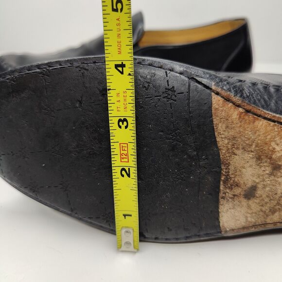 Mezlan Tore Loafer Dress Shoes Pebble Leather Black Men Size 11 M 34805 main image 9